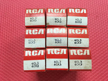 Load image into Gallery viewer, 9 RCA 6CK3 6CL3 Vacuum Tubes NOS NIB Lot Of Nine

