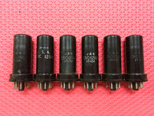 Load image into Gallery viewer, 6 RCA USNCRC12A6 12A6 VT134 Vacuum Tubes Valves Milspec Industrial NOS NIB Lot Of Six
