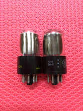Load image into Gallery viewer, Matched Pair General Electric GE 12SN7 12SN7GTA Vacuum Tubes Valves NOS-Testing
