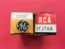 Load image into Gallery viewer, 2 US-Made 17JT6 17JT6A Vacuum Tubes Valves NOS NIB Lot Of Two
