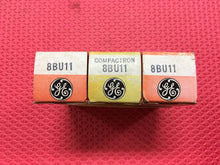 Load image into Gallery viewer, 3 General Electric GE 8BU11 Vacuum Tubes Valves NOS NIB Lot Of Three
