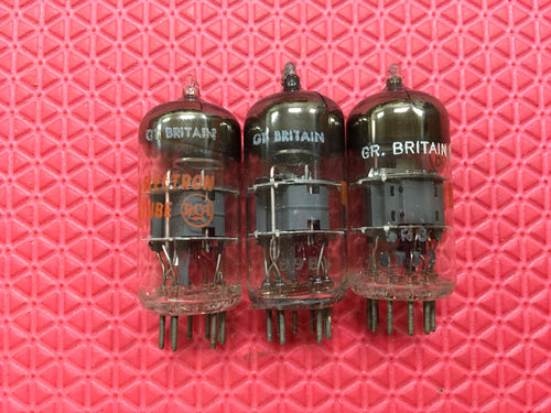 3 Mullard 6HG8 / ECF86 Vacuum Tubes Valves NOS NIB Lot Of Three