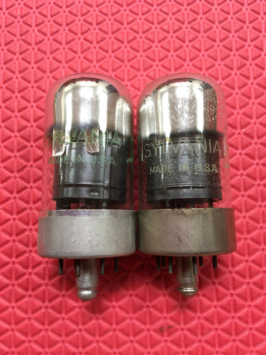 2 Sylvania 3E6 Vacuum Tubes Valves NOS NIB Lot Of Two