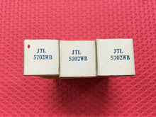 Load image into Gallery viewer, 3 Tung-Sol JTL-5702WB 5702 Vacuum Tubes Valves Milspec NOS NIB Lot Of Three
