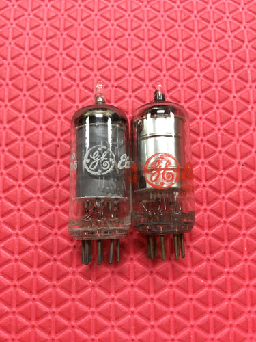 2 General Electric GE 6DT6 6DT6A Vacuum Tubes Valves NOS NIB Lot Of Two