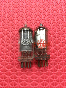 2 General Electric GE 6DT6 6DT6A Vacuum Tubes Valves NOS NIB Lot Of Two