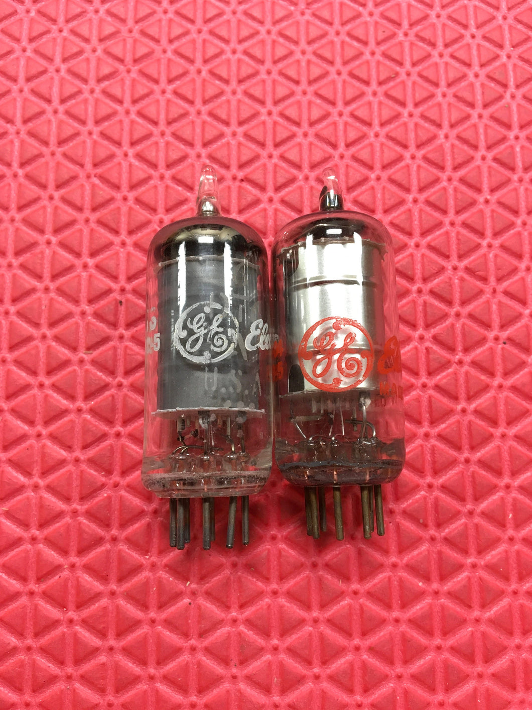 2 General Electric GE 6DT6 6DT6A Vacuum Tubes Valves NOS NIB Lot Of Two