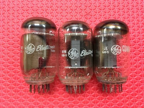 3 General Electric GE 10JA5 Vacuum Tubes Valves Lot Of Three