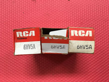 Load image into Gallery viewer, 3 RCA 6HV5 6HV5A Vacuum Tubes NOS NIB Lot Of Three
