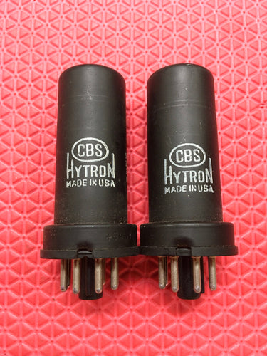 2 CBS-Hytron 6AG7 Vacuum Tubes Valves NOS NIB Lot Of Two
