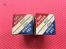 Load image into Gallery viewer, 2 CBS-Hytron 6AG7 Vacuum Tubes Valves NOS NIB Lot Of Two
