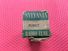 Load image into Gallery viewer, Sylvania 6U6 6U6GT Vacuum Tube Valve NOS NIB
