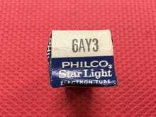 Load image into Gallery viewer, Philco 6AY3 Vacuum Tube Valve NOS NIB
