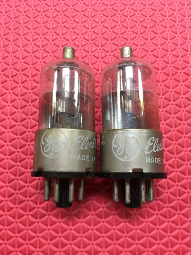 2 General Electric GE 1H5 Vacuum Tubes Valves NOS NIB Lot Of Two