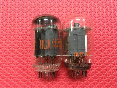 2 RCA 6LU8 Vacuum Tubes Valves NOS NIB Lot Of Two