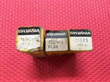 Load image into Gallery viewer, 3 Sylvania 15CW5 PL84 Vacuum Tubes Valves NOS NIB Lot Of Three
