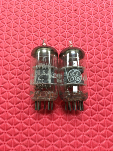2 General Electric GE 6JW8 / 6LX8 / ECF802 Vacuum Tubes Valves NOS NIB Lot Of Two