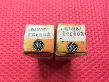 Load image into Gallery viewer, 2 General Electric GE 6JW8 / 6LX8 / ECF802 Vacuum Tubes Valves NOS NIB Lot Of Two

