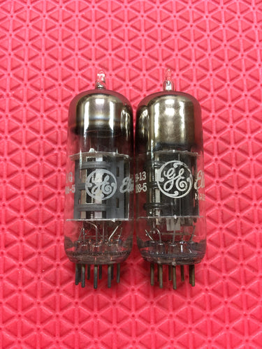 2 General Electric GE 6CX8 Vacuum Tubes Valves NOS NIB Lot Of Two