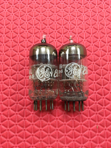 2 General Electric GE 6JU8 6JU8A Vacuum Tubes Valves NOS NIB Lot Of Two