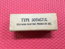 Load image into Gallery viewer, Sylvania 50Y6 50Y6GT Vacuum Tube Valve NOS NIB
