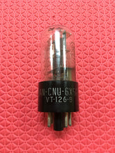 Load image into Gallery viewer, National Union NU 6X5 6X5GT VT126B VT-126-B JANCNU6X5GT Vacuum Tube Milspec Black Plate Rectifier NOS-Testing
