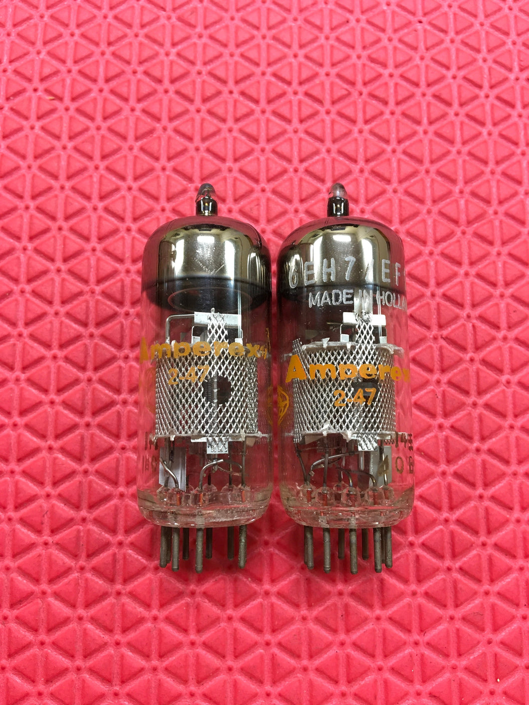 2 Amperex 6EH7 / EF183 Vacuum Tubes Valves NOS NIB Lot Of Two