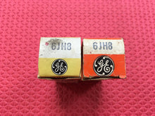Load image into Gallery viewer, 2 General Electric GE 6JH8 Vacuum Tubes Valves NOS NIB Lot Of Two
