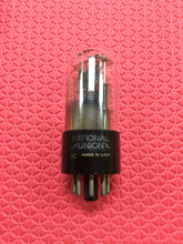 Load image into Gallery viewer, National Union NU 6X5 6X5GT VT126B VT-126-B JANCNU6X5GT Vacuum Tube Milspec Black Plate Rectifier NOS-Testing
