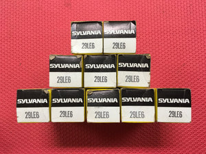 10 Sylvania 29LE6 Vacuum Tubes Valves NOS NIB Lot Of Ten