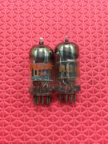 2 RCA 6JW8 / 6LX8 / ECF802 Vacuum Tubes Valves NOS NIB Lot Of Two