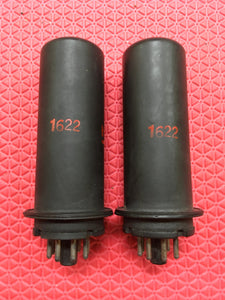 Matched Pair Hytron 1622 Industrial Vacuum Tubes Valves NOS NIB