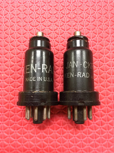 2 Ken-Rad 6A8 Vacuum Tubes Valves Lot Of Two