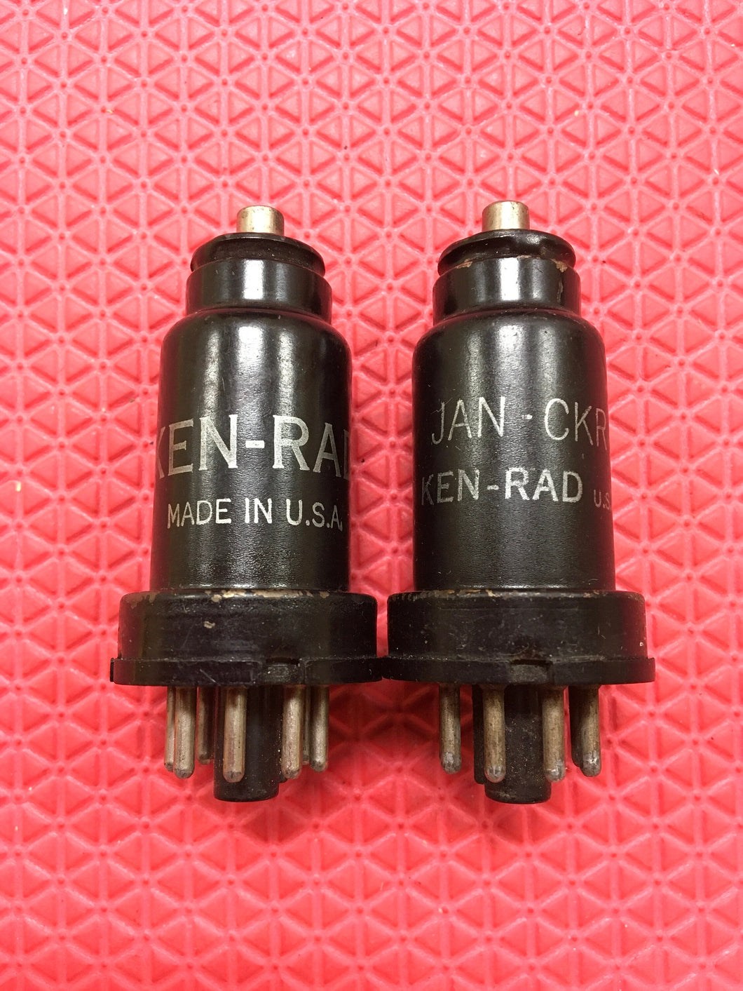 2 Ken-Rad 6A8 Vacuum Tubes Valves Lot Of Two