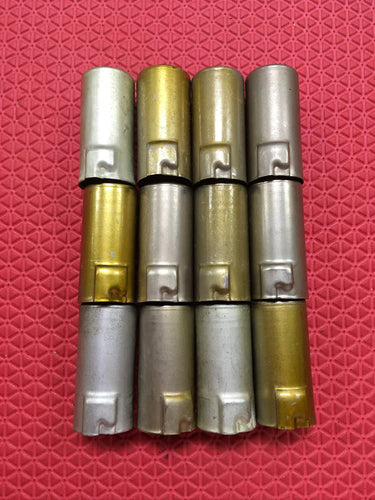 12 Cinch J-Slot 12AX7-Size Miniature Tube Shields TS102U02 / SOS-6 Lot of Twelve