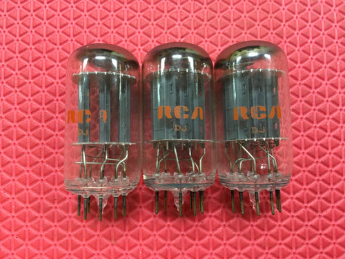 3 RCA 6MD8 Vacuum Tubes Valves NOS NIB Lot Of Three