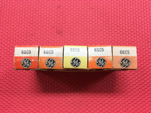 Load image into Gallery viewer, 5 General Electric GE 6GC5 Vacuum Tubes Valves NOS NIB Lot Of Five
