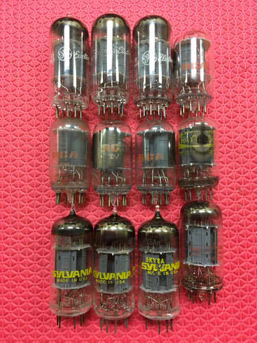 12 US-Made 6KY8 6KY8A Vacuum Tubes Valves NOS NIB Lot Of Twelve