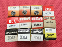 Load image into Gallery viewer, 12 US-Made 6KY8 6KY8A Vacuum Tubes Valves NOS NIB Lot Of Twelve
