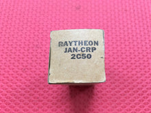 Load image into Gallery viewer, Raytheon JANCRP2C50 2C50 Vacuum Tube Valve Milspec NOS NIB
