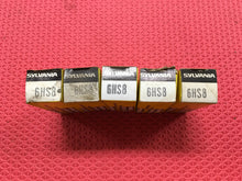 Load image into Gallery viewer, 5 Sylvania 6HS8 Vacuum Tubes Valves NOS NIB Lot Of Five
