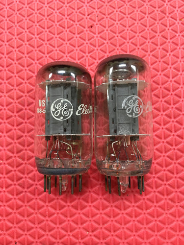 2 General Electric GE 6MD8 Vacuum Tubes Valves NOS NIB Lot Of Two