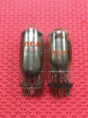 2 RCA 6DN3 Vacuum Tubes Valves NOS NIB Lot Of Two