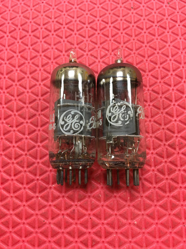 2 General Electric GE 6EH7 EF183 Vacuum Tubes Valves NOS NIB Lot Of Two