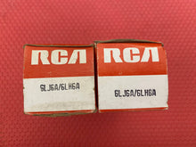 Load image into Gallery viewer, 2 RCA 6LJ6 6LJ6A 6LH6 6LH6A Vacuum Tubes Valves NOS NIB Lot Of Two
