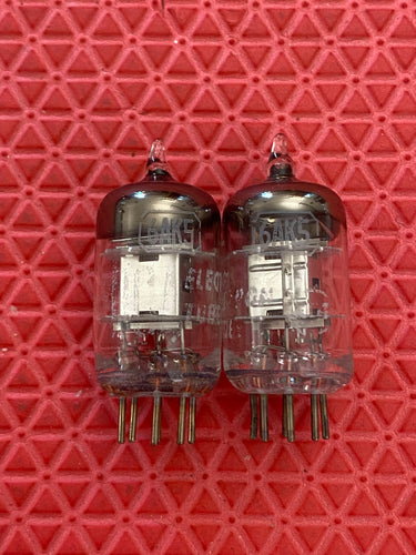 Matched Pair RCA 6AK5 Vacuum Tubes Valves Steel Plate NOS NIB