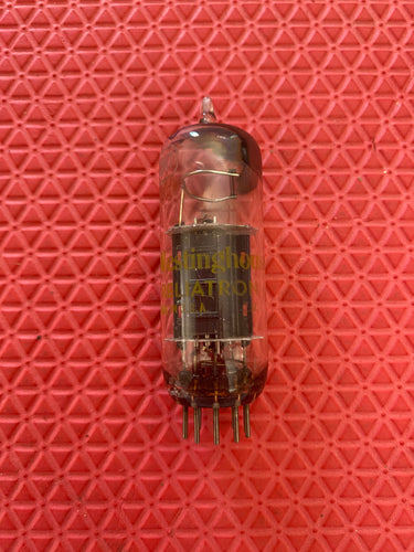 Westinghouse 12BH7 Vacuum Tube Valve Chunky Black Plate Early Production