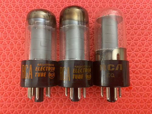 3 RCA 6EZ5 Vacuum Tubes Valves NOS NIB Lot Of Three
