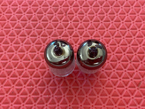 Matched Pair RCA 6AK5 Vacuum Tubes Valves Steel Plate NOS NIB