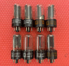 Load image into Gallery viewer, 8 RCA 6W4 6W4GT Vacuum Tubes Valves NOS NIB Lot Of Eight Octet
